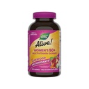 La Via della Natura Viva! Donna 50+ Multivitaminici, Integratori Donna, Supporta Cuore Sano, Cervello e Bones,* B-Vitamina, Aroma di Bacca Mista, 150 Gummies (Packaging May Vary)