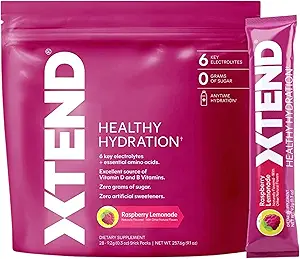 Xtend Hydratation 1 Serv - Lémonade aux framboises de 28pk
