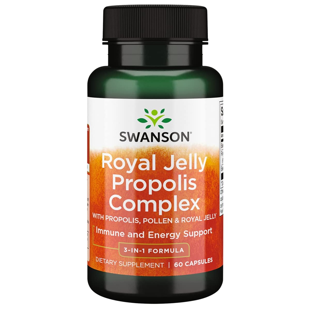 Swanson Ultra Royal Jelly Propolis Complex 60 capsule