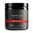 Bromélain ultra-haute résistance 1000mg - 3600 GDU/gram - hautement concentré et biodisponible - Formule testée par une tierce partie - 90 Capsules végétariennes - 45 portions par contenant - Supplément bromélain