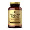 Complexe de Solgar Quercetin avec Ester-C Plus - 50 capsules végétales - Immune Health Support - Doucement sur la vitamine C de l'estomac - Non-OGM, végétalien, sans gluten, casher - 25 portions