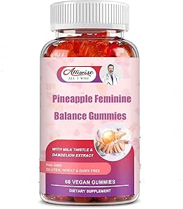 Ananas Feminine Balance Gummies per il sostegno del fegato delle donne