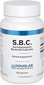 Douglas Laboratories S.B.C. (Saccharomyces Boulardii Capsules) | Shelf Stable Probiotic to Support Healthy Bowel Function | 50 Capsule