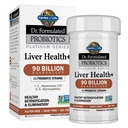 Garden of Life Dr. Formulé Probiotiques Platinum Series Foie Santé+ 90 Million CFU garanti, un probiotique par jour pour un soutien de désintoxication et d'élimination sain, végétalien, sans gluten, 30 capsules