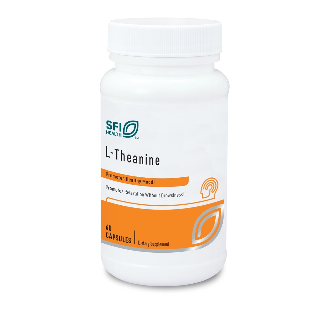 Klaire Labs L-teanina - 100mg Suntheanine per promuovere il relax (60 capsule)