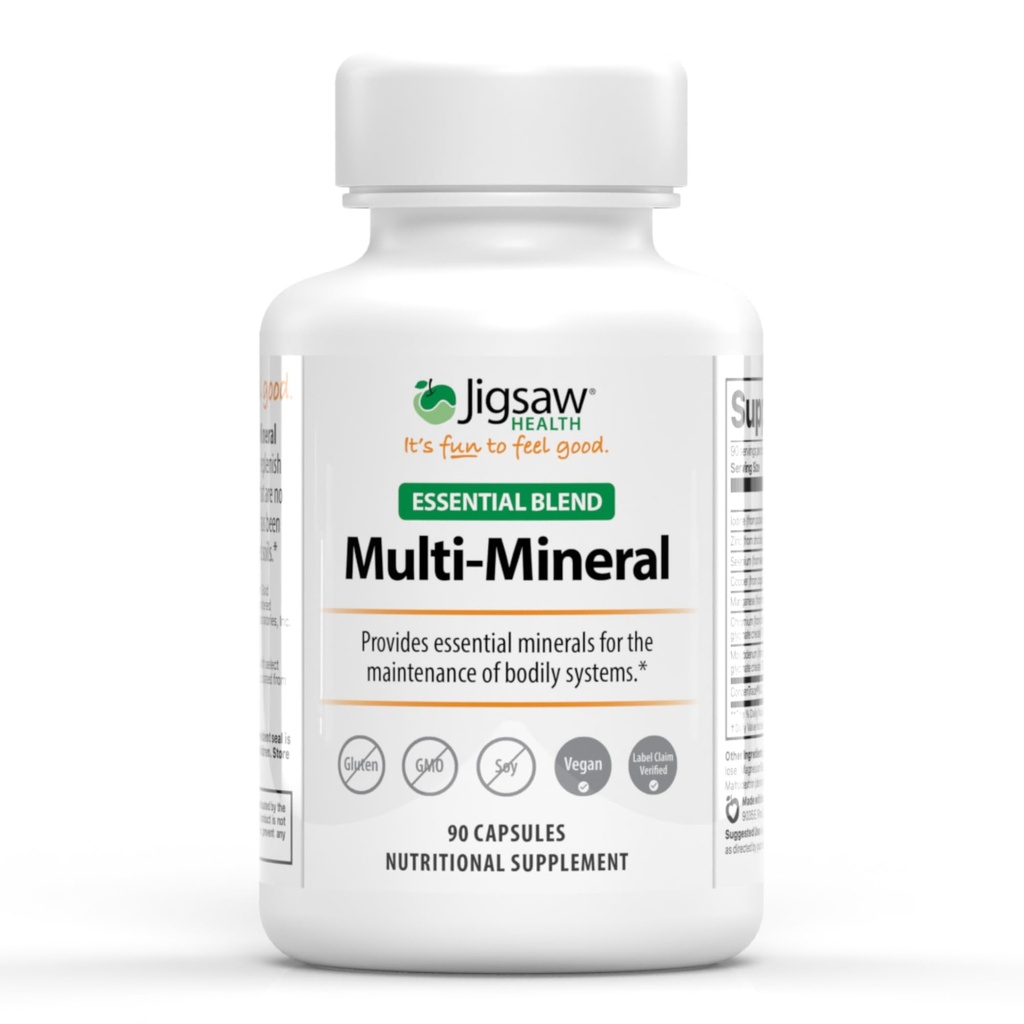 Jigsaw Health Multi-Mineral Essential Blend | 90 Kapseln | 90 Portionen