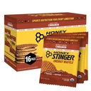 Miele Stinger Organic Gluten Free Cinnamon Waffle, Energy Stroopwafel per Esercizio, Endurance e Performance, Nutrizione Sportiva per Casa & Palestra, Pre e Post Workout, Scatola di 16 Waffle, 16.96 Ounces
