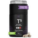 HPN T(5) Testosterone Ottimizzazione Booster | Testosterone naturale supplemento con Testofen | Aumentare la resistenza & energia | Migliorare la capacità di costruire il muscolo con LJ100 | Vegan Friendly | 81 capsule