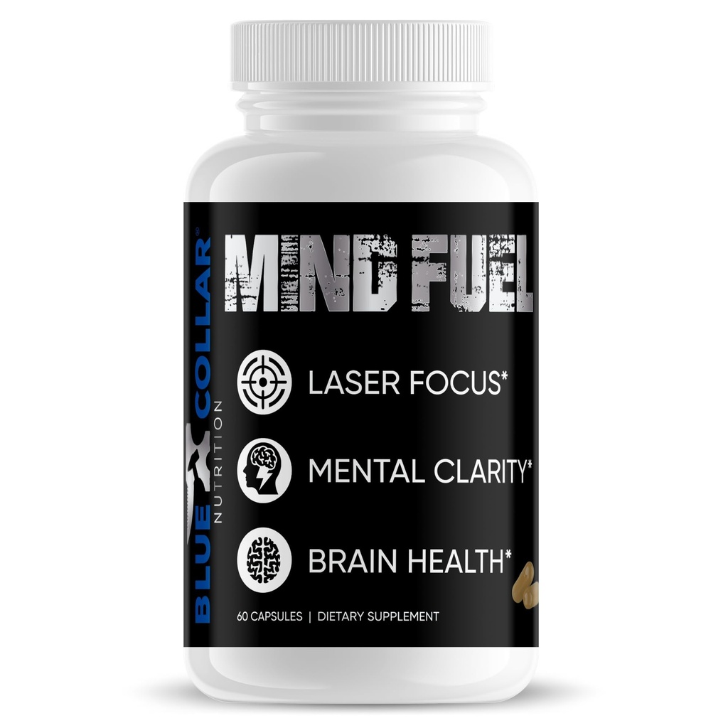Mind Fuel Brain Ergänzungen für Gedächtnis und Fokus, Boost Brain's Health & Mental Clarity, Men's Multivitamin Memory Supplement für Gehirn, Nootropics Gehirn Unterstützung Ergänzung für Männer / Frauen (60 Kapseln)