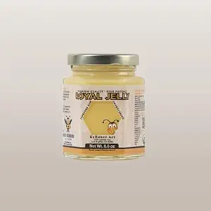 Royal Jelly Organic – Integratore di energia reale senza filtrazione per uomini e donne – Integratore di supporto immunitario con retinolo, vitamina B, biotina, niacina, – 2x2.2 Lbs, vaso di plastica