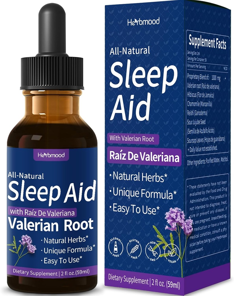 Valerian Root Konzentrierte Kräuterergänzung: Fast Absorbing, All-Natural Ergänzung zu Wellness