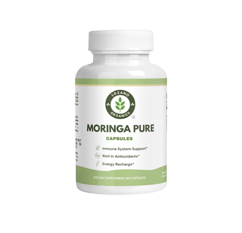 Estratto di chicco di caffè verde - 800mg di puro Nutrient-Rich Moringa Polvere - Un naturale verde antiossidante Superfood - Ricco di vitamine e aminoacidi essenziali per il benessere generale