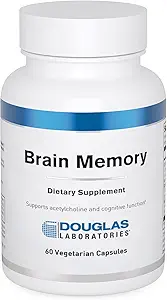 Douglas Laboratories Cerveau Mémoire de mémoire Supplément pour soutenir la concentration mentale et la santé du cerveau