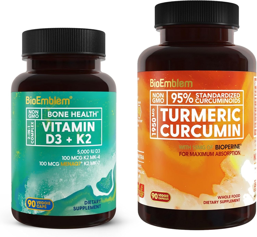 BioEmblem Kurkuma Vitamin D3 K2
