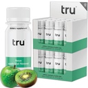 Tru Focus Shot, Apple Kiwi Flavored Extra Strength Energy Shots - Zéro Sucre Nootropic Drink plus Adaptogens, Choline, et Yerba Mate - Caféine naturelle, GF, Keto, Supplément végétalien, 2oz (paquet de 24)