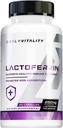Lactoferrin 250mg Capsules - Glycoprotein Rich Colostrum Supplemento per l'assorbimento di ferro Immune e la salute digestiva - 60 Servings Pillole di colostrum giornaliero di alta qualità