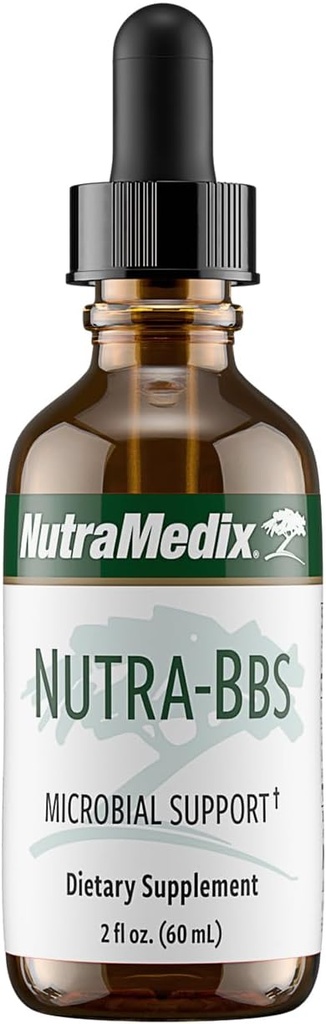 Nutramedix Nutra BBS - Flüssige Kräuterergänzung für Verdauungs- und Immununterstützung - Elecampane Root & BlackBerry Blätter Extrakt für Gut Gesundheit - Immunität Booster Supplement (60mL)