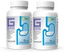 NANOWELL G-FOS Integratore di salute digestivo, Vitamina U - 90 compresse X 2 Bottiglie per 2 mesi (180 conteggio)