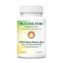 Dr Clark Green Black Walnut Blend - Freeze Dried Hull Integratore alimentare, Formula di resistenza extra da tutte le noci naturali, Supporta l'ambiente sano di Intestinal, 360mg, 50 capsule Gelatin
