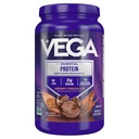 Protéines essentielles originales de Vega - 25g Protéines végétales, Chocolat crémeux, 20 portions, Mélange végétalien de boissons non OGM, Smoothie et Shake Ready, sans gluten, sans lait, 32.5oz (paquetage mai Vary)