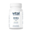 Nutriments vitaux DHEA 25mg de supplément DHEA micronisé végétalien pour les femmes et les hommes Supporte l'équilibre hormonal Soutient le métabolisme sain du sucre et des minéraux
