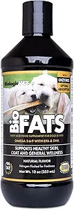 BiologicVET BioFATS - Enthält Omegas 3, 6 & 9 - mit EPA, DHA & ALA - für Hund & Katze - Skin & Joint Health Support - Enthält Fisch, Flaxseed & Olivenöl - 12 fl. oz.