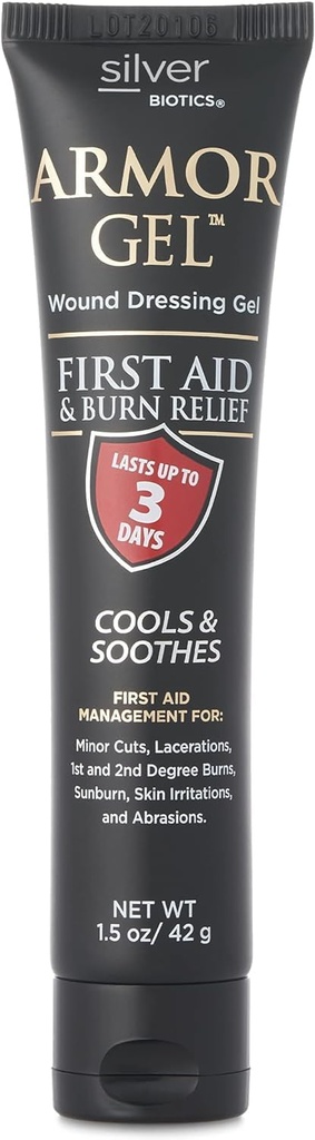 Argent Biotics Gel d'armure Gel d'habillage de la plaie