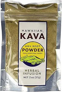 Radice di Methysticum della polvere di Kava hawaiana dalle Hawaii