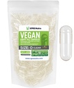 XPRS Nutra Taille 0 Capsules vides - 1000 Compter Capsules vides de végétalien - Pilules végétariennes - Bricolage Gélule végétale Remplissage - Veggie Pill Caps pour Do-It-Youlf Suppléments