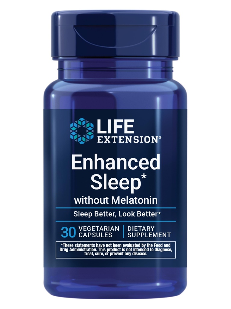 Aumento della durata del sonno senza melatonina, ashwagandha, amla, peptidi di latte di Casein, supplemento senza melatonina per il supporto di sonno e stress, senza glutine, non OGM, vegetariano, 30 capsule
