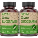 DEVA Glucosamine végétalienne 90 onglets (paquet de 2)