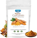 One Planet Nutrition Nano Curcumin Powder 8 oz (227 portions), Extrait de curcuma pur, Nano pour une absorption élevée, supporte la vitalité globale, non-OGM, végétalien, sans gluten