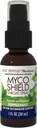 Host Defense MycoShield Throat Spray - Imune Health Support - Supplément de champignons diététiques avec Chaga, Reishi, Turkey Tail & More - Support immunitaire sur le pouce - Peppermint, 1 fl oz (71 portions)*