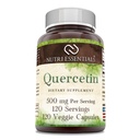 Quercetin 500 mg 120 Veggie Kapseln Ergänzung | Non-GMO | Gluten Free | Made in USA
