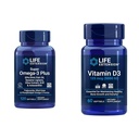 Life Extension Super Omega-3 Plus EPA/DHA Fischöl, Sesam Lignans & Vitamin D3 125 mcg (5000 IU), Knochengesundheit, Gehirnleistung