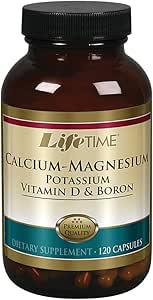 LIFETIME Calcium Magnésium Potassium, Vitamine D & Boron.