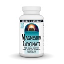 Quelle Naturals Magnesium Glycinate, Chelat für hohe Absorption | für Calm Energy, Bone & Heart Support*, 200 mg pro Servierung - 120 Tabletten