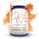 Nootropics Depot Rhodiola Rosea Capsule | 500mg | 3% Rosavins | 120 Count | Adaptogen Herb | Ayurvedic Supplement