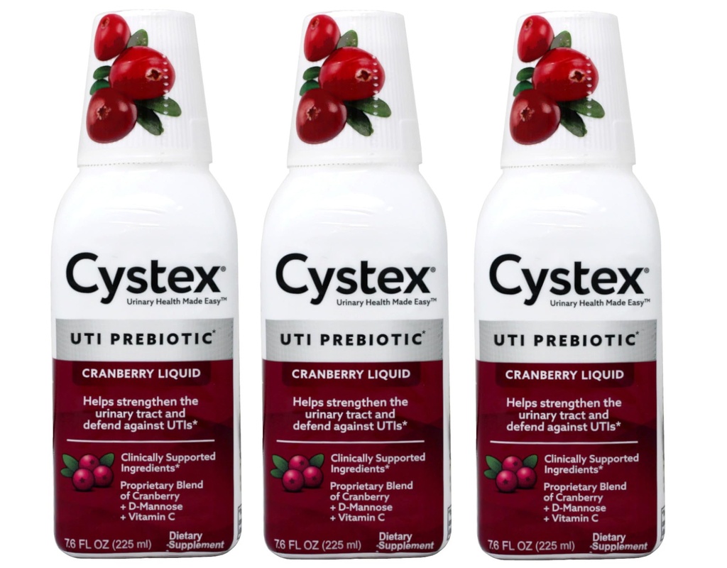 Cystex Urinary Health Maintenance Cranberry 7.6 Fl Oz (Pack mit 3)
