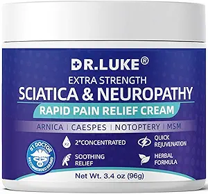 Neuropatia Nerve Relief Cream Nerve Pain Relief Crema, Dolore Crema per Sciatica, Joits, Ginocchiere, Backache e Muscoli
