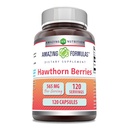 Erstaunliche Formeln Hawthorn Beeren Supplement | 565 Mg Per Serving | 120 Kapseln | Non-GMO | Gluten Free | Made in USA