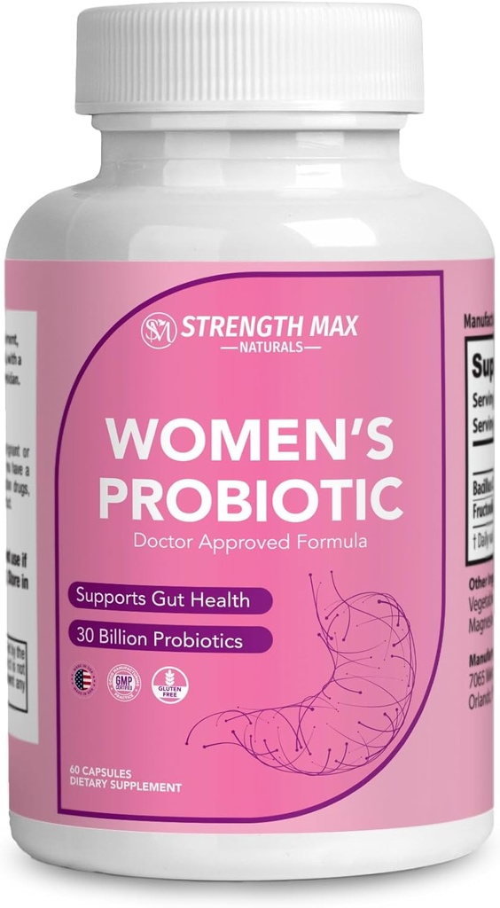 Probiotique pour les femmes, soutient la santé digestive, équilibre PH, santé vaginale