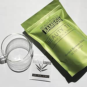 [Schön Bambus] Silica Rich Bamboo Tee für Haar, Haut, Nägel (30 Filter Papiertaschen)