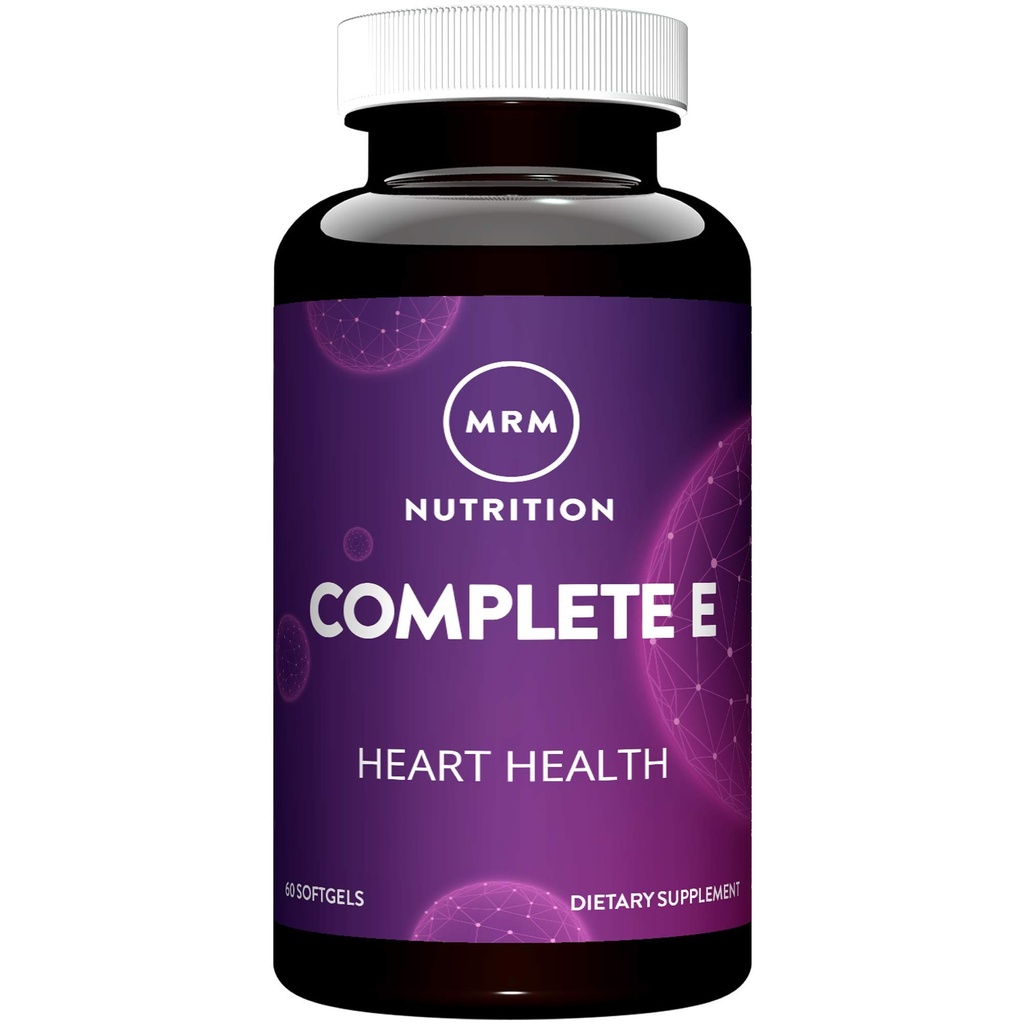 MRM Nutrition Complet E-400 UI Vitamine E-Heart Health avec vitamine C-Heart Sans gluten