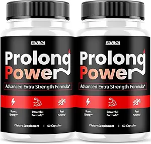 (2 Pack) Prolong Power Pills - Offizielle Formel - Fortgeschrittene Power Capsules Erweiterte Stärke Formel Gesamt Wellness Langen Pulver Pillen Supplement, Maximum Wellness ProlongPower (120 Kapseln)