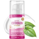 Phyto Estrogen Creme für Frauen mit Wild Yam | Plant Based Hot Flash, Menopause & Menstrual Cycle Support | Black Cohosh, Dong Quai, Red Clover | 96 Themen Servierungen | 4oz Pumpe | Vegan, Paraben-Free