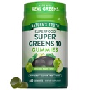 Verità della natura Super Verdi Gummies | 60 Conte | Vegan, Non OGM & Gluten Free | Realizzato con Verdi Reali | Sapore di mela