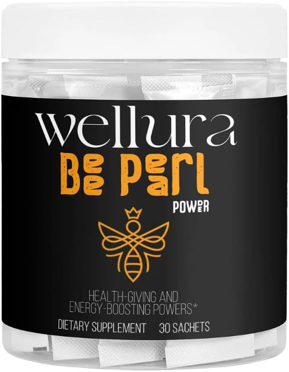Bienen Pearl Powder Supplement, Bienen Brot, Royal Jelly, Propolis, 30 Sachets