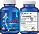 MAX FLEX UC II, Collagen Supplement for Joint Health – Advanced Joint Support Supplement with Glucosamine, Chondroitin, Joint Inflammatory Relief as Turmeric – Gluten Free – 60 Tablets, 2 Tablets/Day