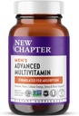 Neue Kapitel Men's Multivitamin Advanced Formel für Stress, Gehirn, Immune, Herz-und Energie-Unterstützung, Höhere Niveaus von vollwertigen Fermented Essential Nährstoffe für Männer + Selen + B Vitamine, 72 ct